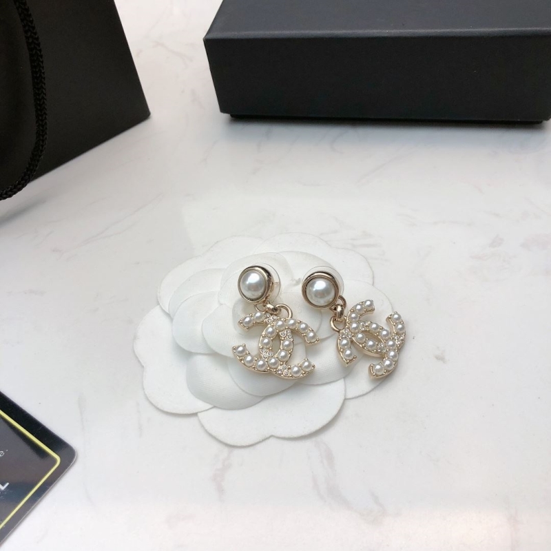 Ch*el earrings